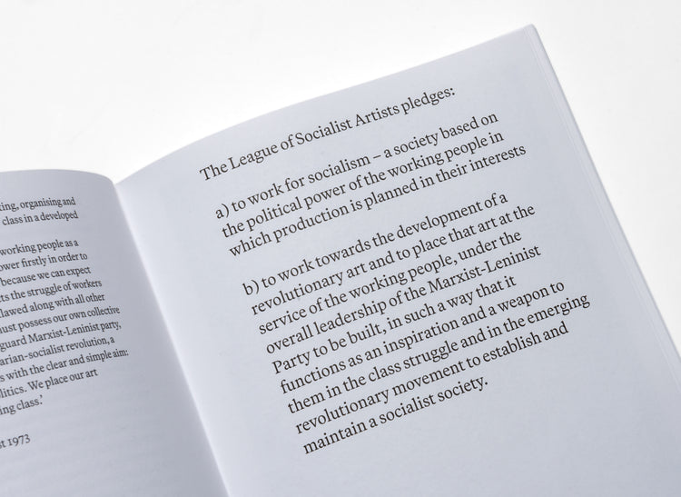 League of Socialist Artists: The Complete Texts