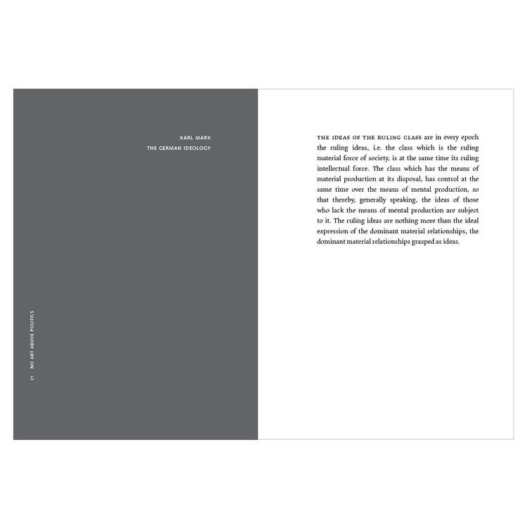 REFRAME 04 | No Art Above Politics