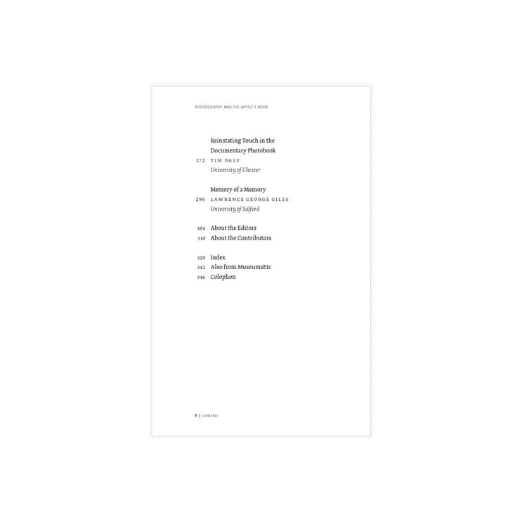 Photography and the Artist's Book