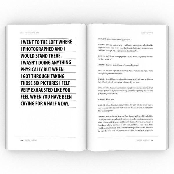 Oral History and Art: Photography