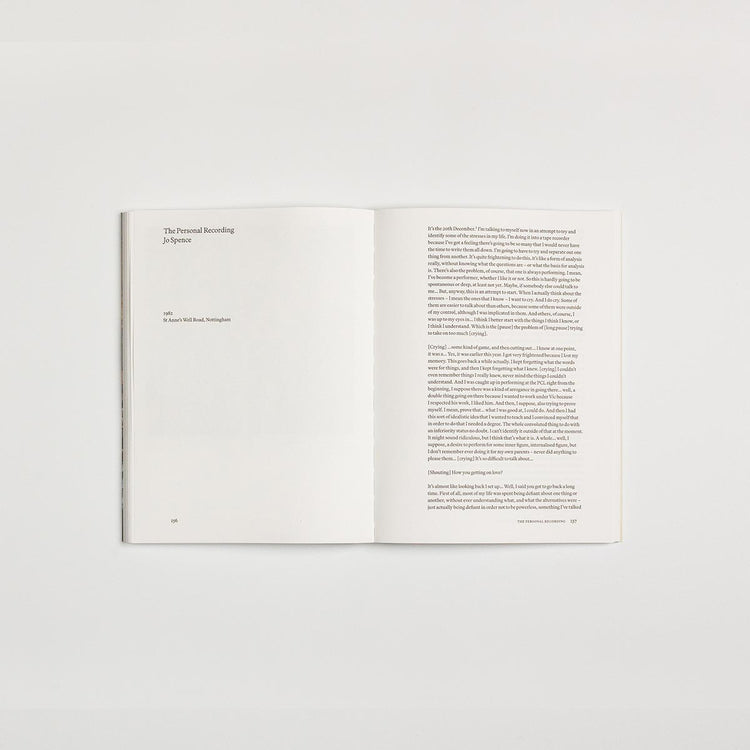 Jo Spence | The Unknown Recordings