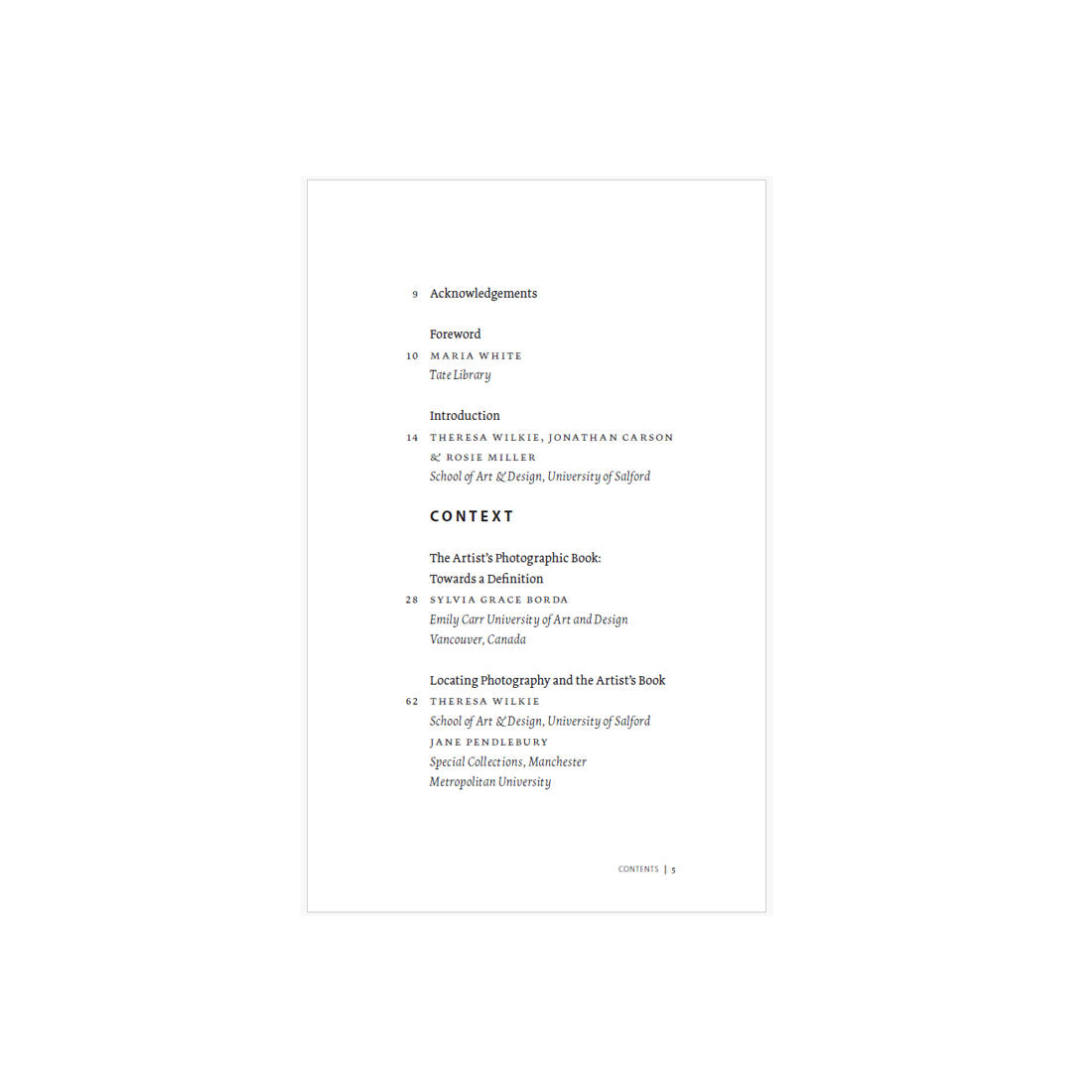 Photography and the Artist's Book